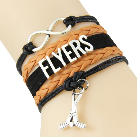 Woven Hockey Bracelet