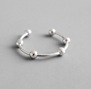 S925 Sterling Silver Adjustable Joint Ring