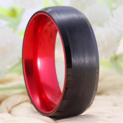 Tungsten Steel Ring for Men - Elegant Design 857