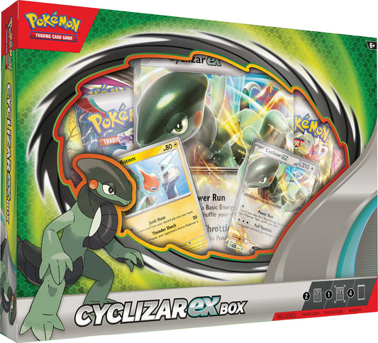 Pokémon TCG: Cyclizar ex Box - 4 Packs Promo Cards