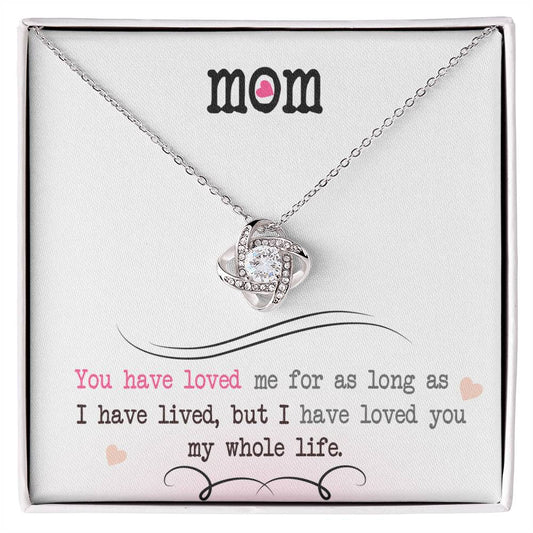 My Whole Life - Love Knot Necklace