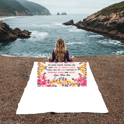 Mom You Will My Love In It – Coral Fleece Blanket