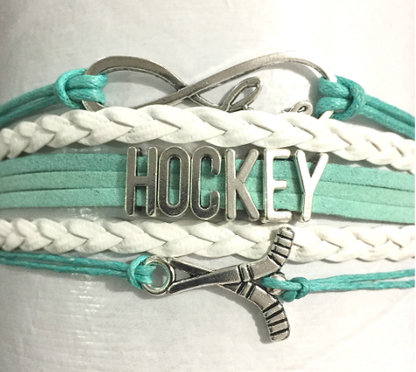 Woven Hockey Bracelet