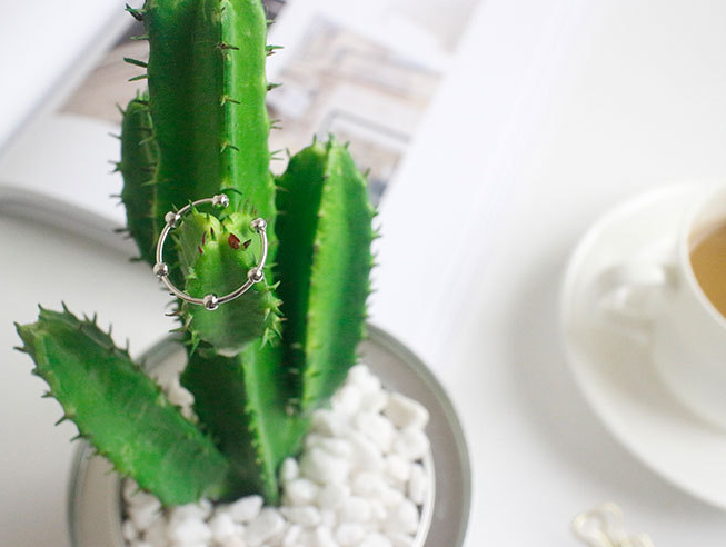 S925 Sterling Silver Adjustable Joint Ring