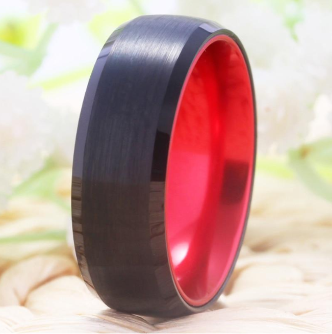 Tungsten Steel Ring for Men - Elegant Design 857